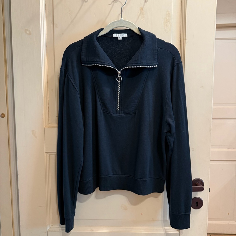 Z Supply Quarter Zip Sweatshirt
